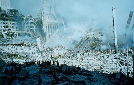 World Trade Center disaster area